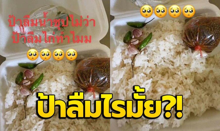 ป้าลืมไรมั้ย?! สาวซื้อข้าวมันไก่ หวังกินให้หายหิว พอเปิดกล่องดู ถึงกับอึ้งเลย