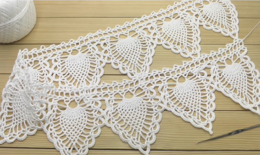 How to Crochet Lace Tape Ribbon