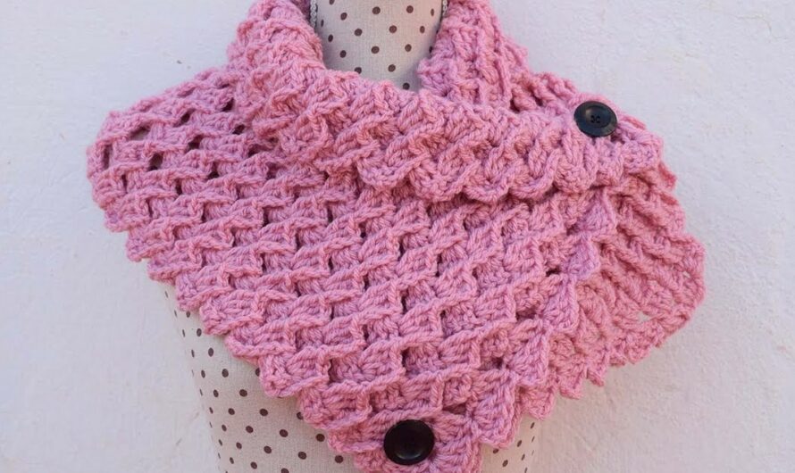 CROCHET STYLISH COLLAR SCARF