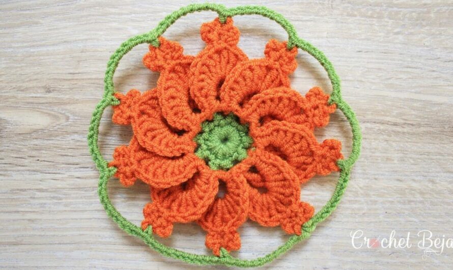 Easy Crochet Flower Pattern You Need To Learn