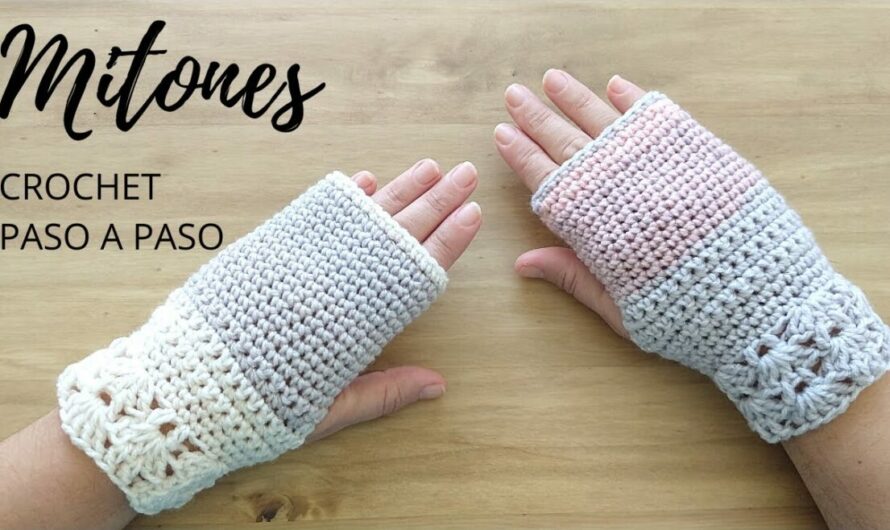 CROCHET FAST AND EASY MITTENS