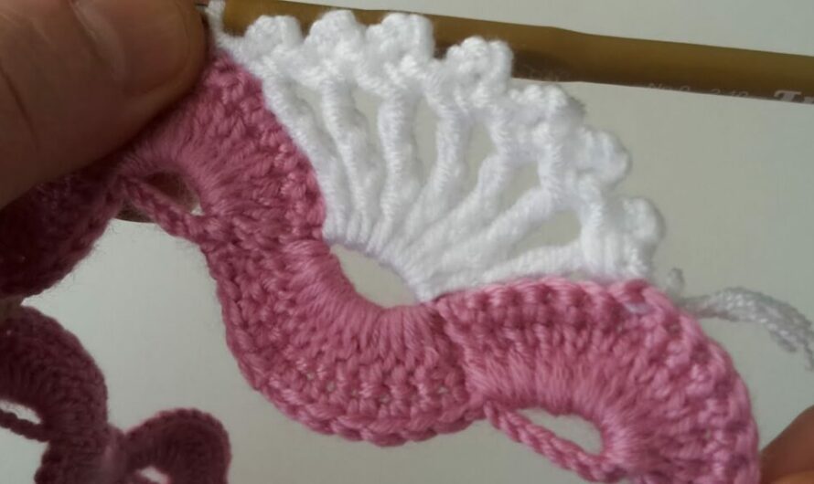 Crocodile crochet pattern step by step