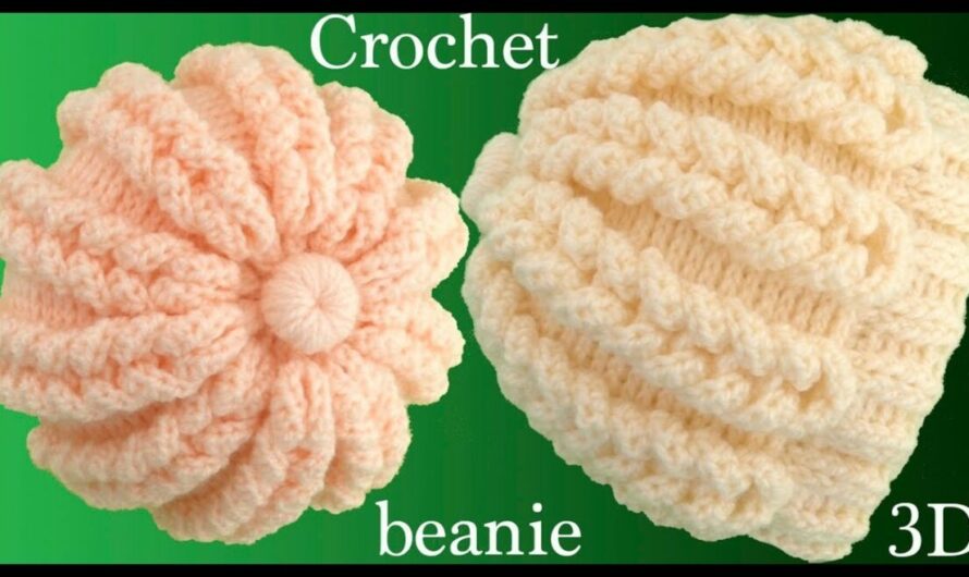 CROCHET FAST AND EASY BEANIE HAT