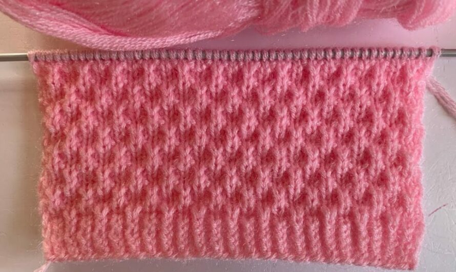 SIMPLE KNIT STITCH YOU CAN LEARN EASILY