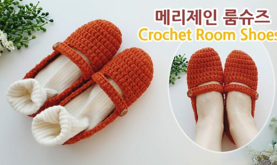 CROCHET FAST AND COMFORTABLE SLIPPERS