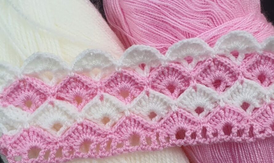 Beautiful crochet knitting step by step