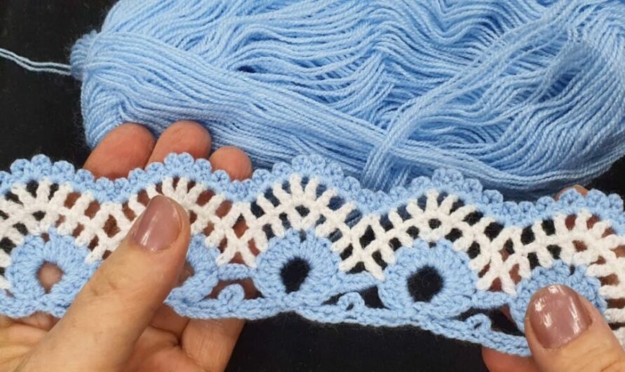 How to knit this cute crochet stitch