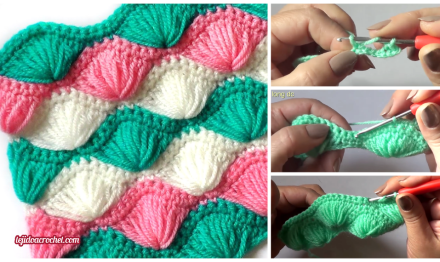 MAKE A BEAUTIFUL SHAWL BY LEARNING THIS CUTE PATTERN / FREE COURSE-TUTORIAL