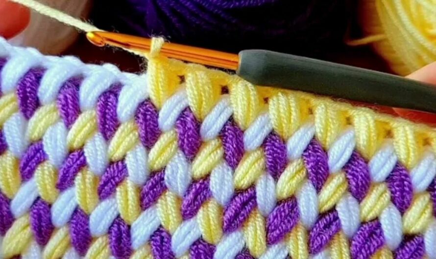 Zigzag Puff Stitch 🌸 Crochet Blanket Pattern: Texture, Style, and Comfort