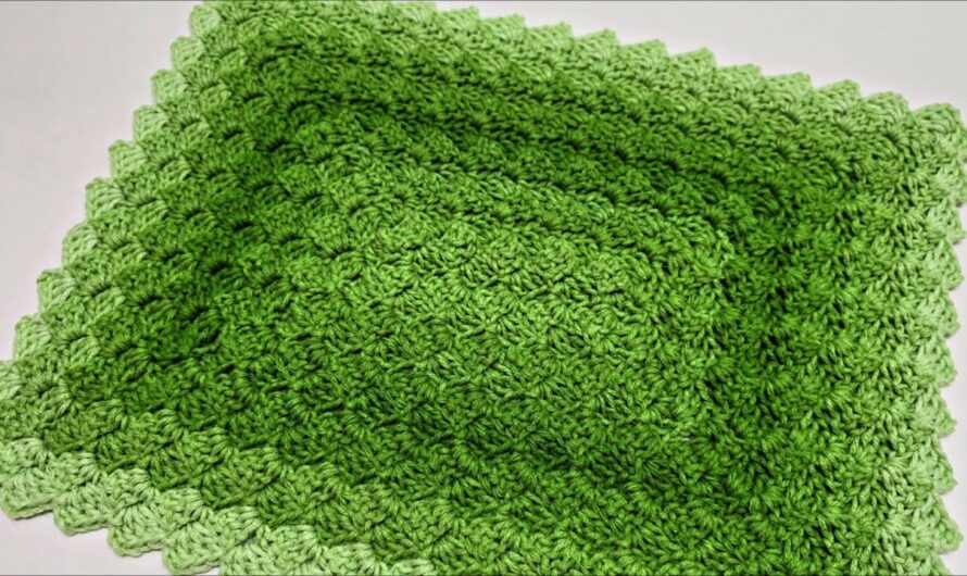 Easy Crochet Block Stitch in the Round: Rectangle From Center Out