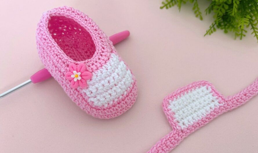 Learn a New Easy Crochet Shoe Pattern