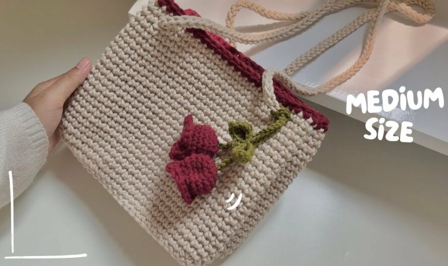 👜 Lily Crochet Bag Tutorial (Medium Size)