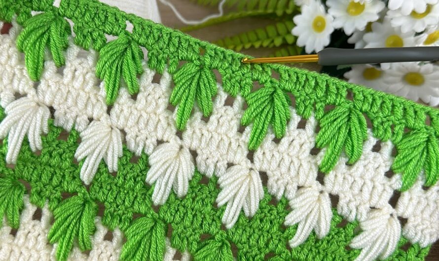 How to Make a Crochet Plane Leaf Vest Fiber Blanket Model