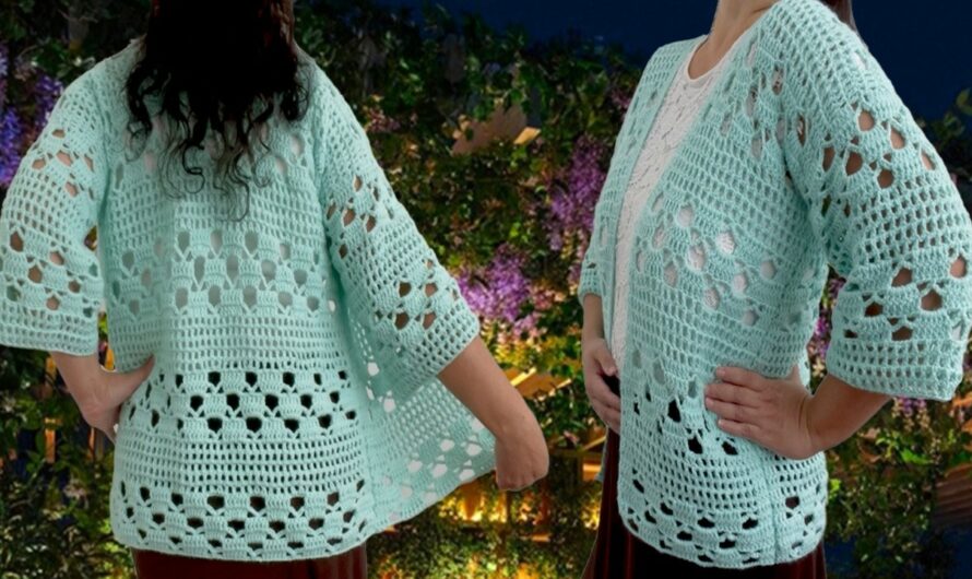How to Make a ONE-PIECE BLOUSE JACKET CARDIGAN SWEATER