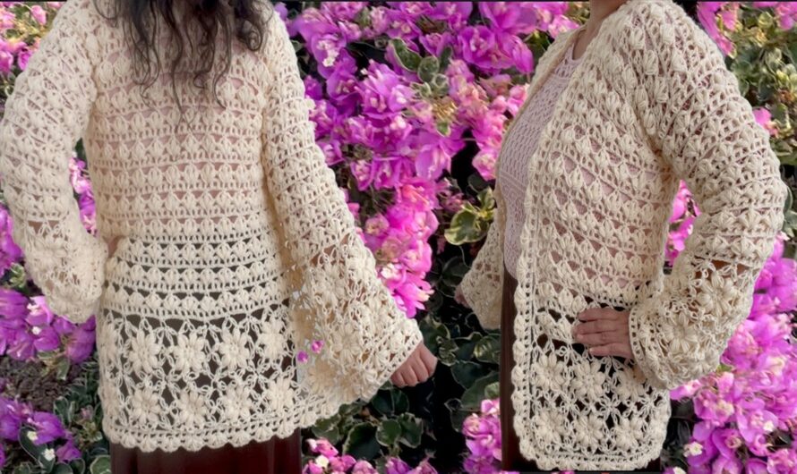 How to Make an Easy Crochet Jacket, Blouse, and Sweater