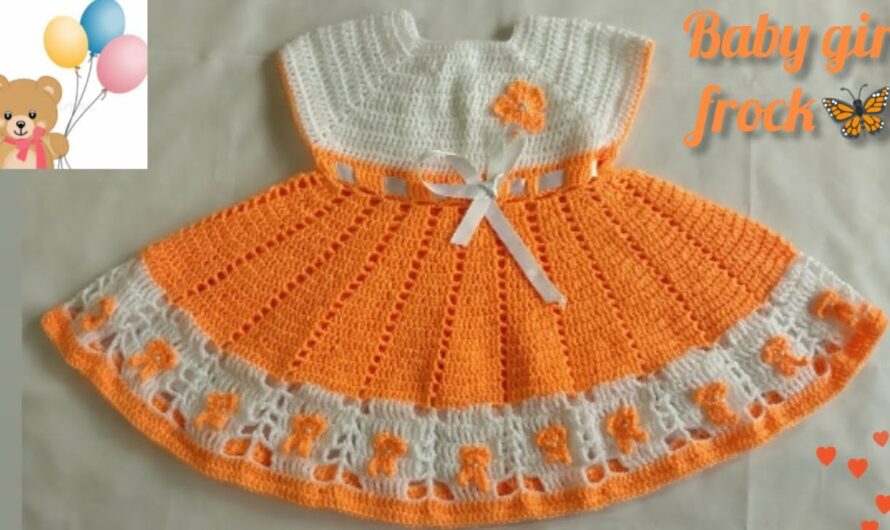 Crochet Baby Girl Dress Frock Design
