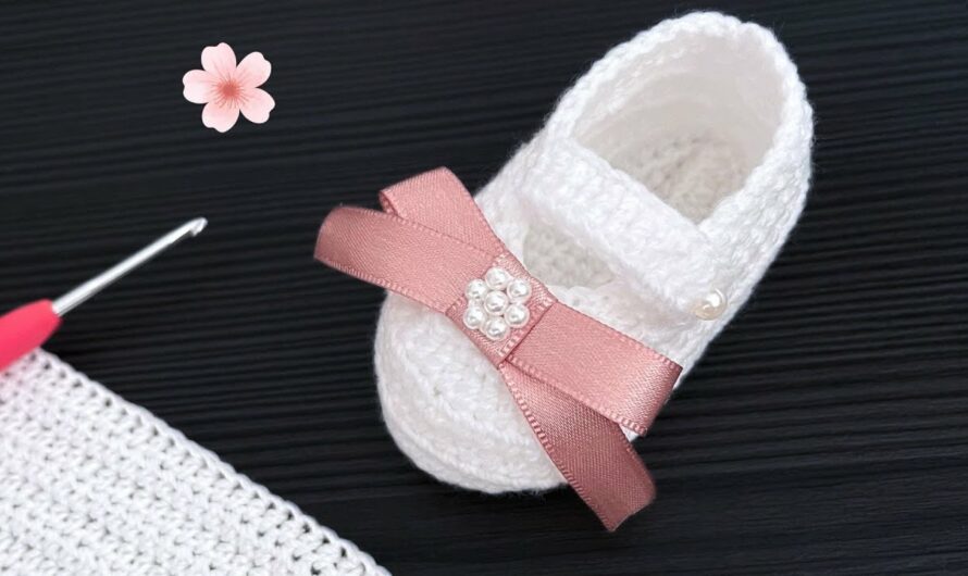 Beautiful Crochet Baby Shoes: Step-by-Step Tutorial