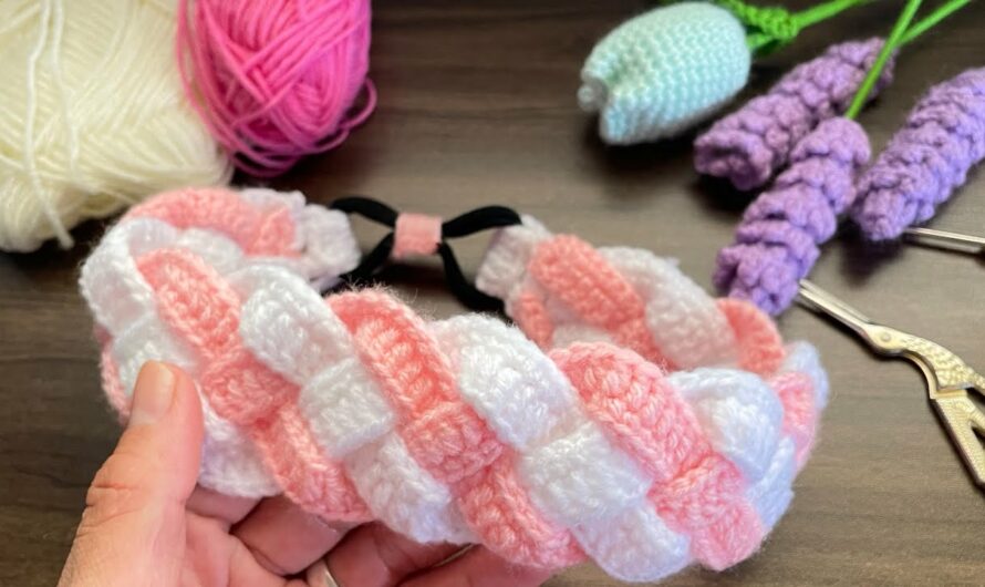 Beautiful and Easy Crochet Braided Headband: A Step-by-Step Guide