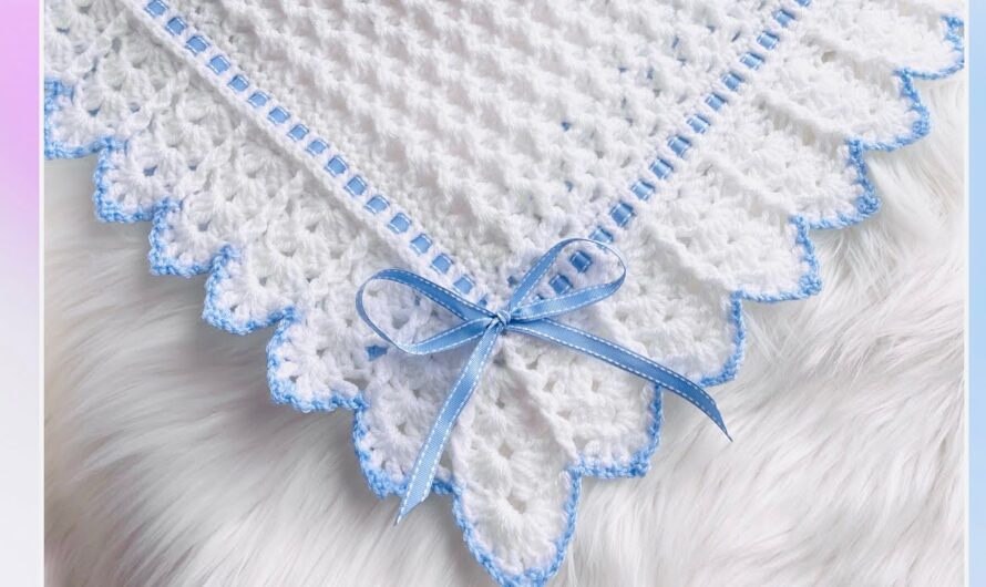 Beautiful Snowdrop Crochet Baby Blanket Pattern: A Delicate Touch of Elegance