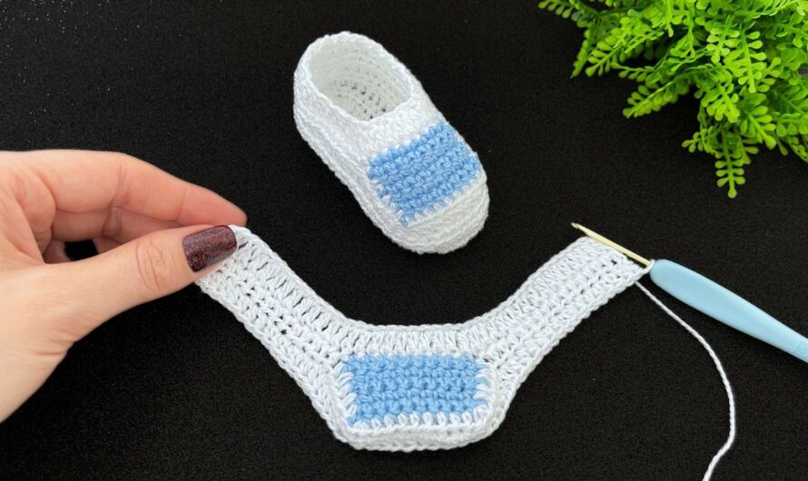 Beautiful Crochet Baby Booties A Handmade Treasure for Little Feet