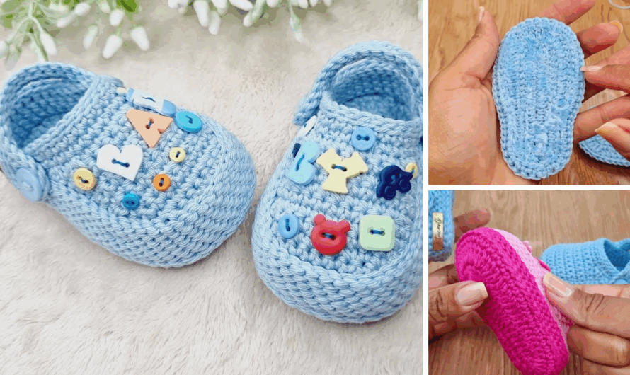 Crochet Crocs for Baby
