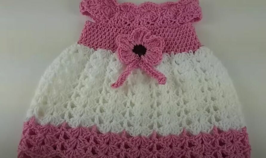How to Crochet a Baby Dress (0-3 Months)