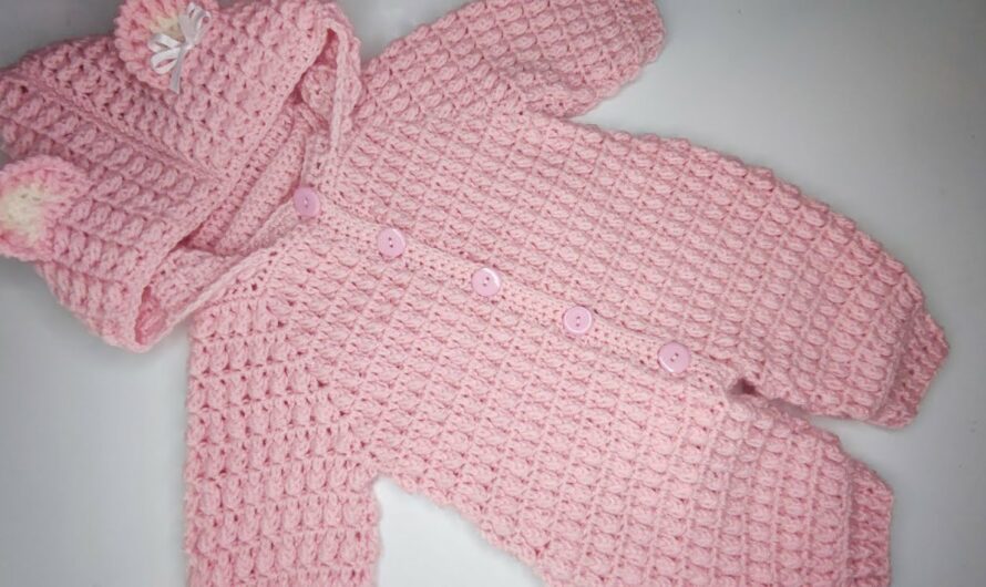 How to Crochet a Baby Onesie/Bodysuit
