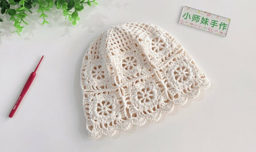 The Patchwork Knitted Hat – Soft, Smooth, and Beautifully Hollow