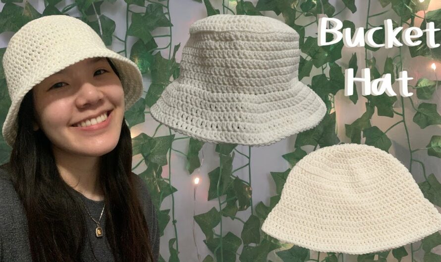 Quick & Easy Crochet Bucket Hat Tutorial