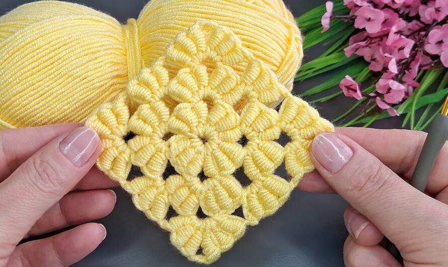 Super Easy Crochet Motif Model