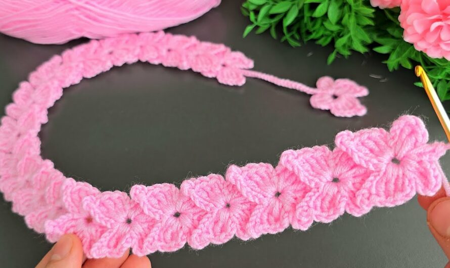 Very Easy Crochet Butterfly Hair Band: A Whimsical DIY Accessory