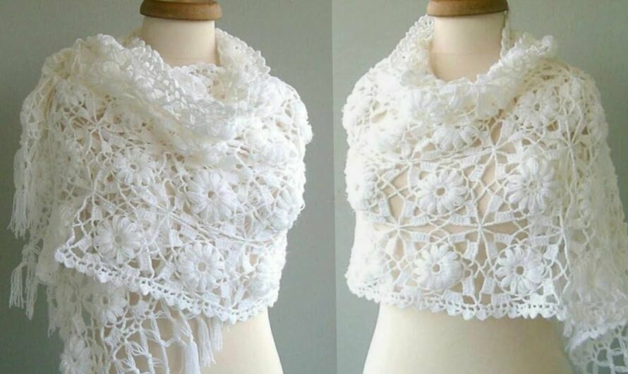 How to Crochet a Quick & Easy Women’s Shawl – Step-by-Step Pattern Tutorial
