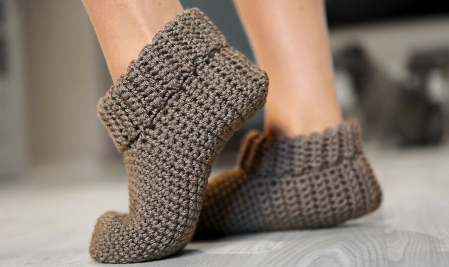 RIBBED Slippers Crochet Pattern: A Stylish and Cozy DIY Project