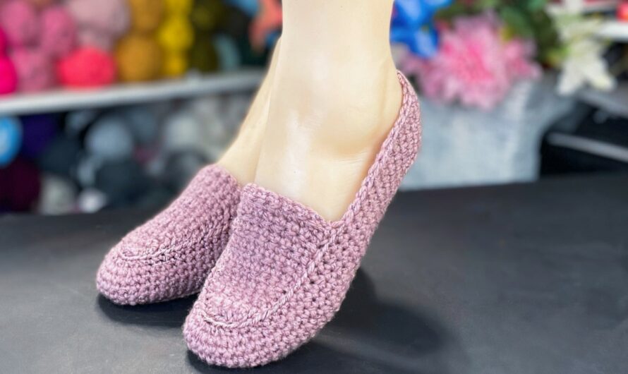 Super Easy Crochet Slippers (Perfect Loafer Pattern)
