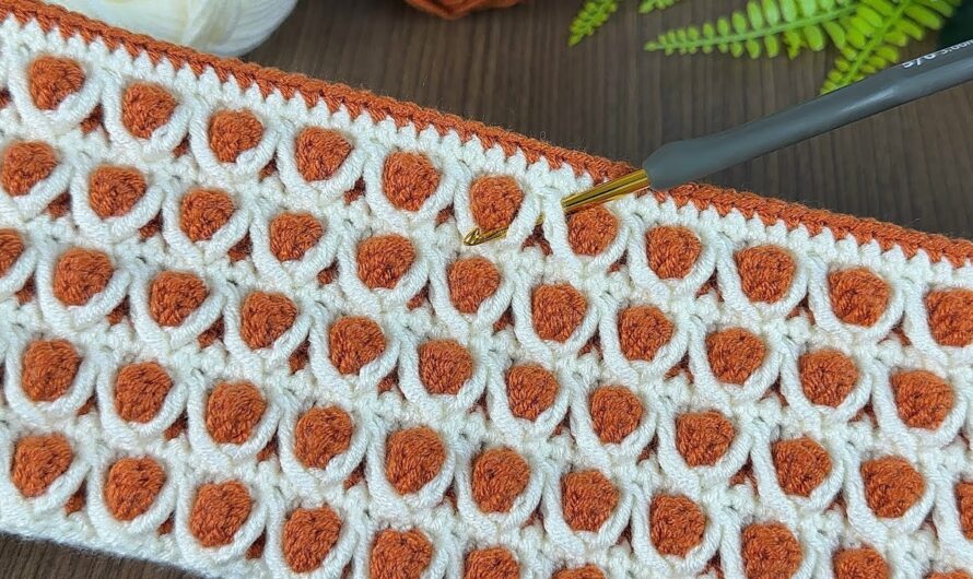 Super Squishy Bobble Blanket (Beginner-Friendly Pattern)