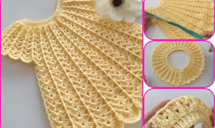 How to crochet a Princess Baby Dress – Step-by-Step Guide