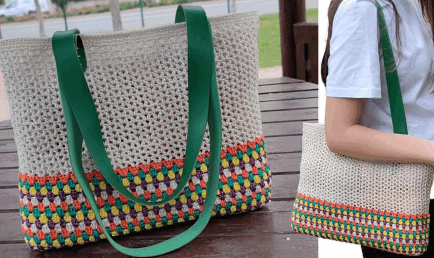 How to Create a Stunning Rainbow Crochet Bag: A Detailed Tutorial