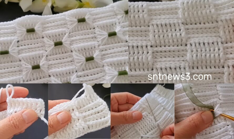 Wow, super easy, eye-catching Crochet baby blanket, Bag sewing pattern