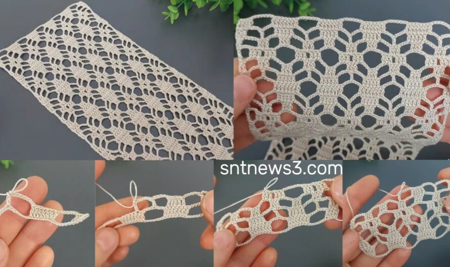 How to Crochet a Beautiful Lace Pattern | Step-by-Step Tutorial 2025