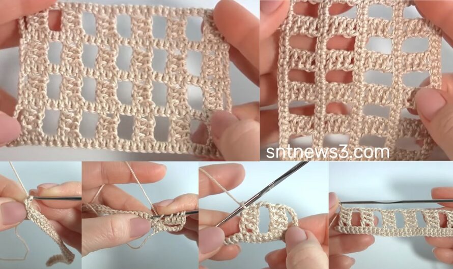 Super Stitch Pattern/Crochet Stitches Guide/Unique Crochet Stitches-How to Crochet