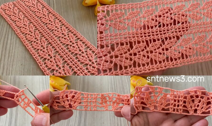 You Can Apply This Great Crochet Pattern with Many Fabrics
