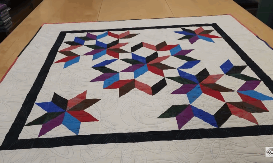 VERY EASY “COSMIC JEWELS REVISITED” QUILT!