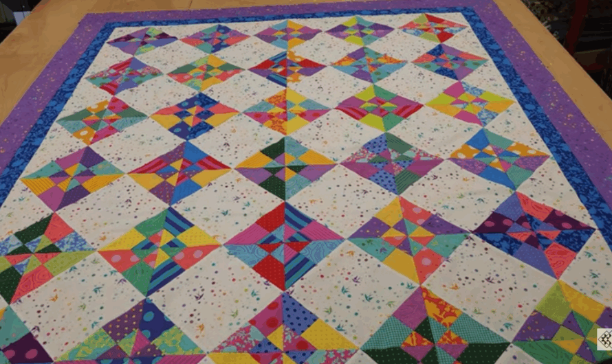 Sprinkle Star Dance Quilt