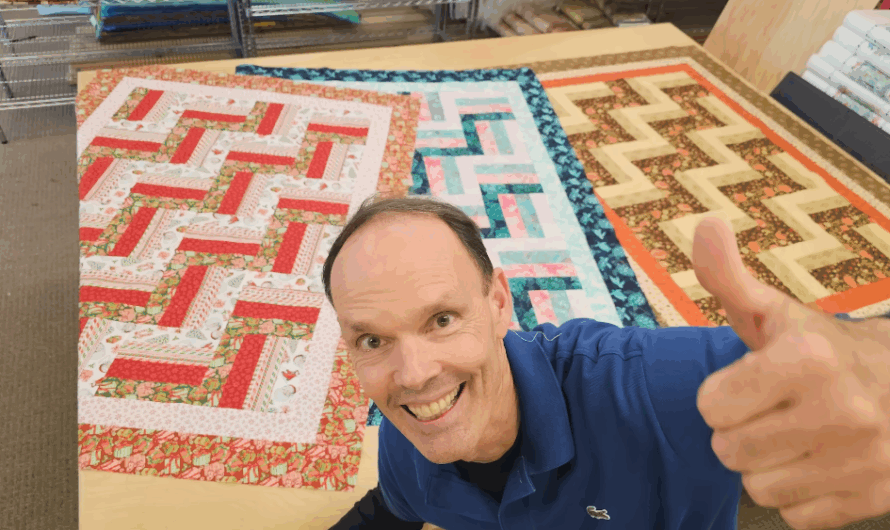MATT’S ALL ABOUT RAIL FENCE QUILTS START TO FINISH!