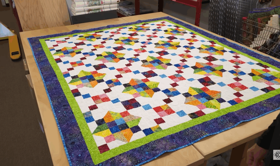 KINGS CROWN CONCERTO! MUSIC TO MY QUILTING EARS!