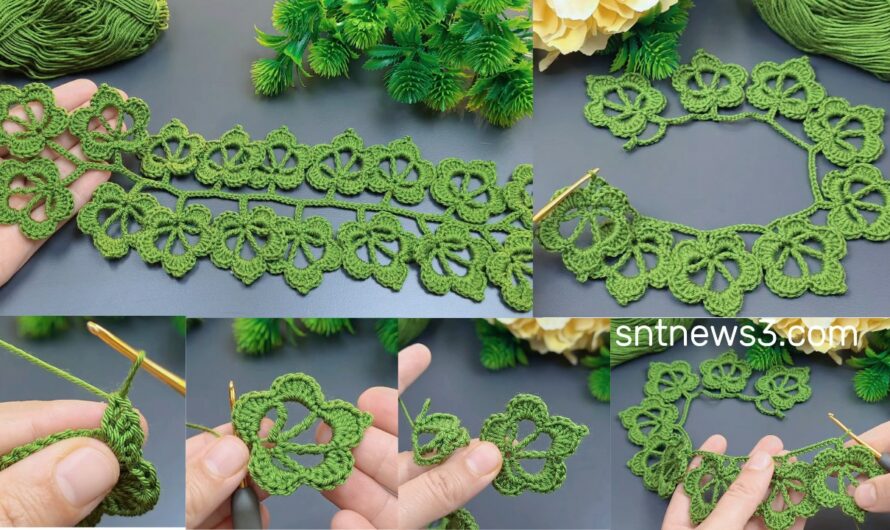 My Favorite Easy Crochet Edging Pattern That Works Up Quickly!☘️☘️