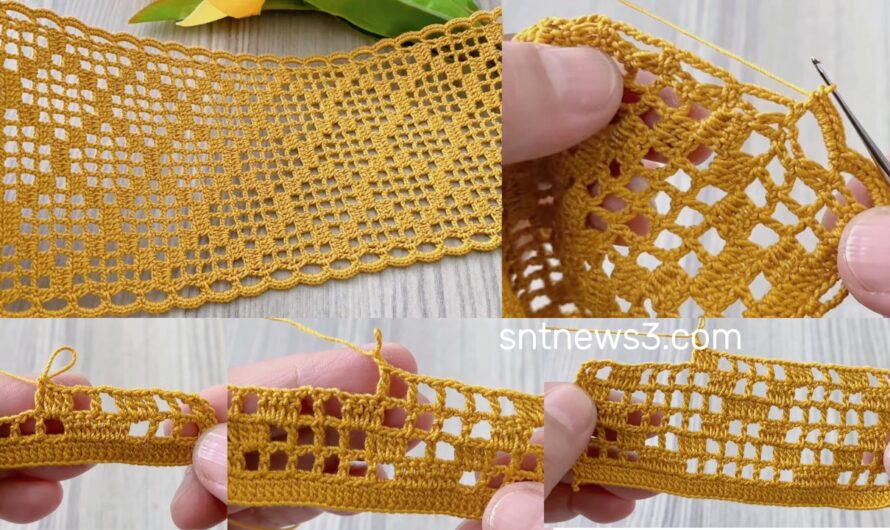 🌟Incredibly Beautiful Crochet How to Make the Easiest Shawl and Blouse Pattern I’ve Ever Seen