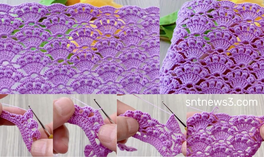 Wow This Is Amazing ✨ The Most Beautiful Crochet Pattern❗️Tutorial For Beginners