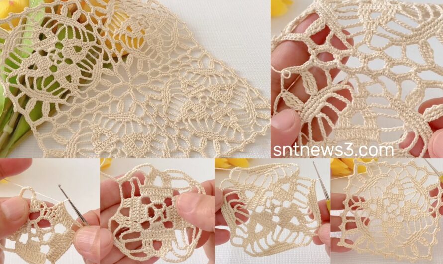 🌟Crochet Wonderful Motif‼️How to Make a Runner Tutorial for Beginners