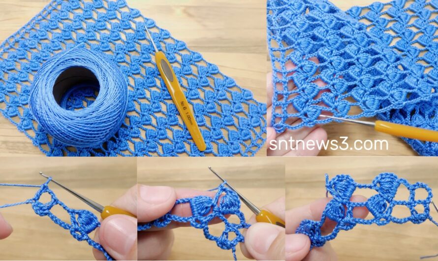 Only 1 Row🔥 crochet pattern Very Stylish and Simple Crochet Blouse, Step by Step Tutorial